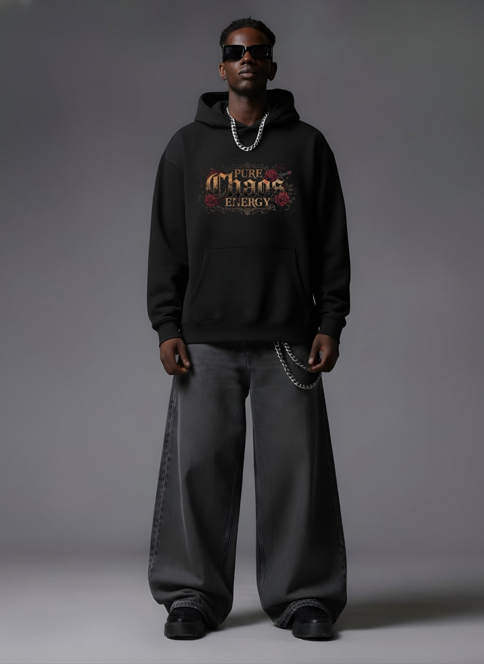 Pure Chaos Energy Oversized Hoodie