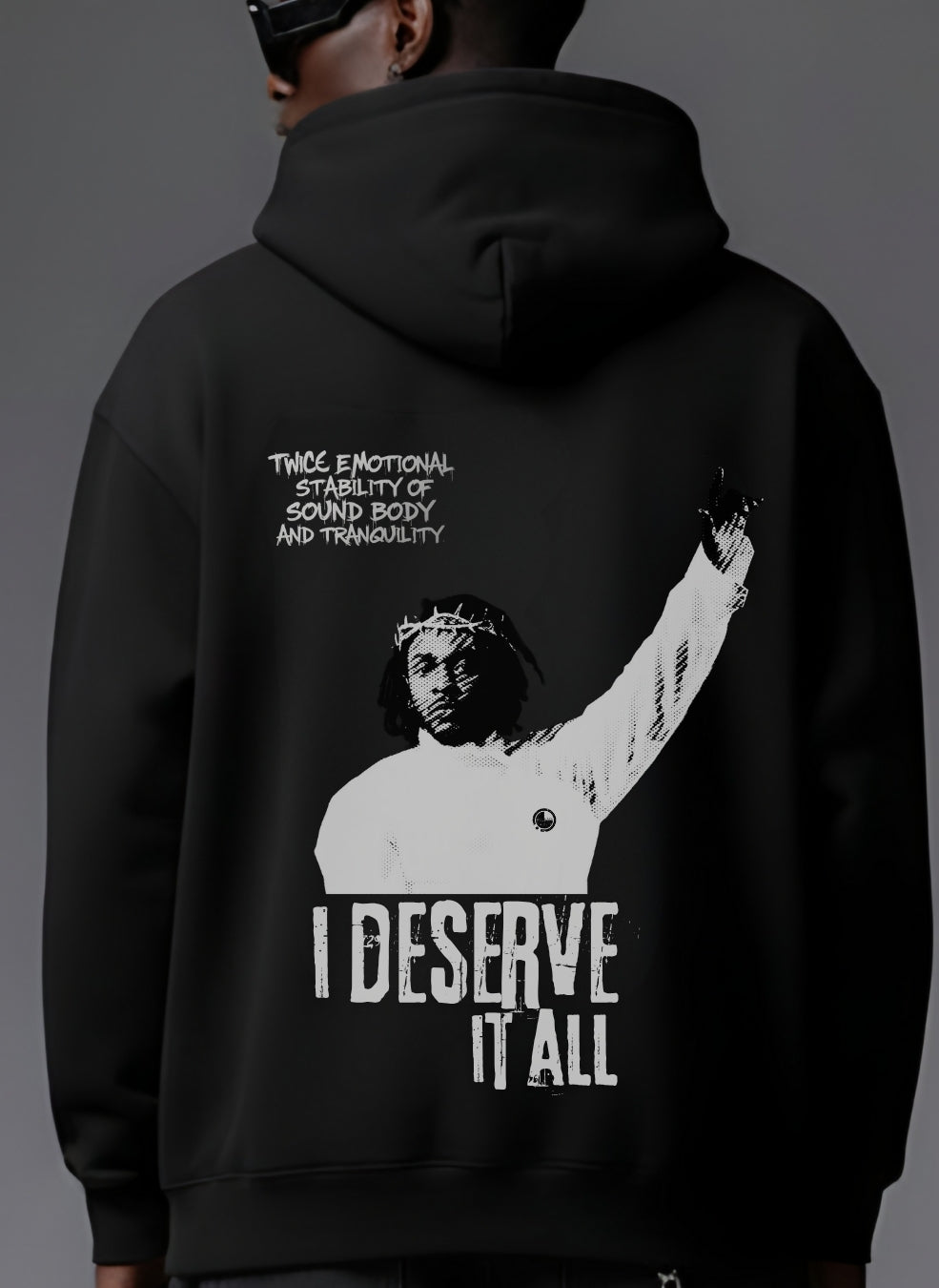 Deserve It All Oversized Hoodie