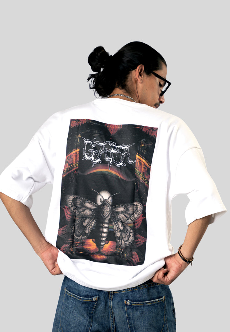 Gafa Unisex Terry Oversized T-Shirt in Premium Cotton Blend, Comfortable Fit, Ideal for Casual Wear and Everyday Style.