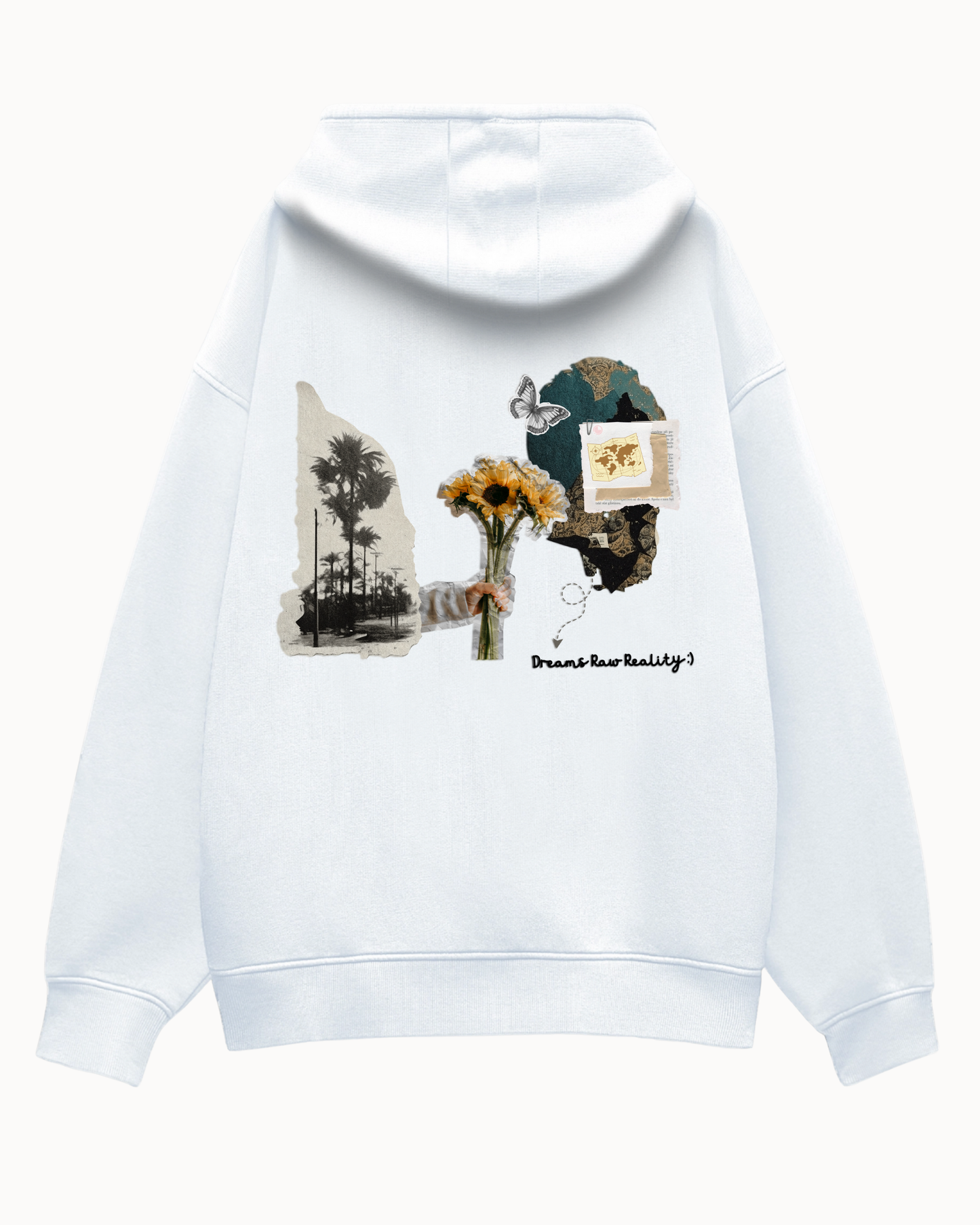 Dreams Raw Reality Oversized Hoodie