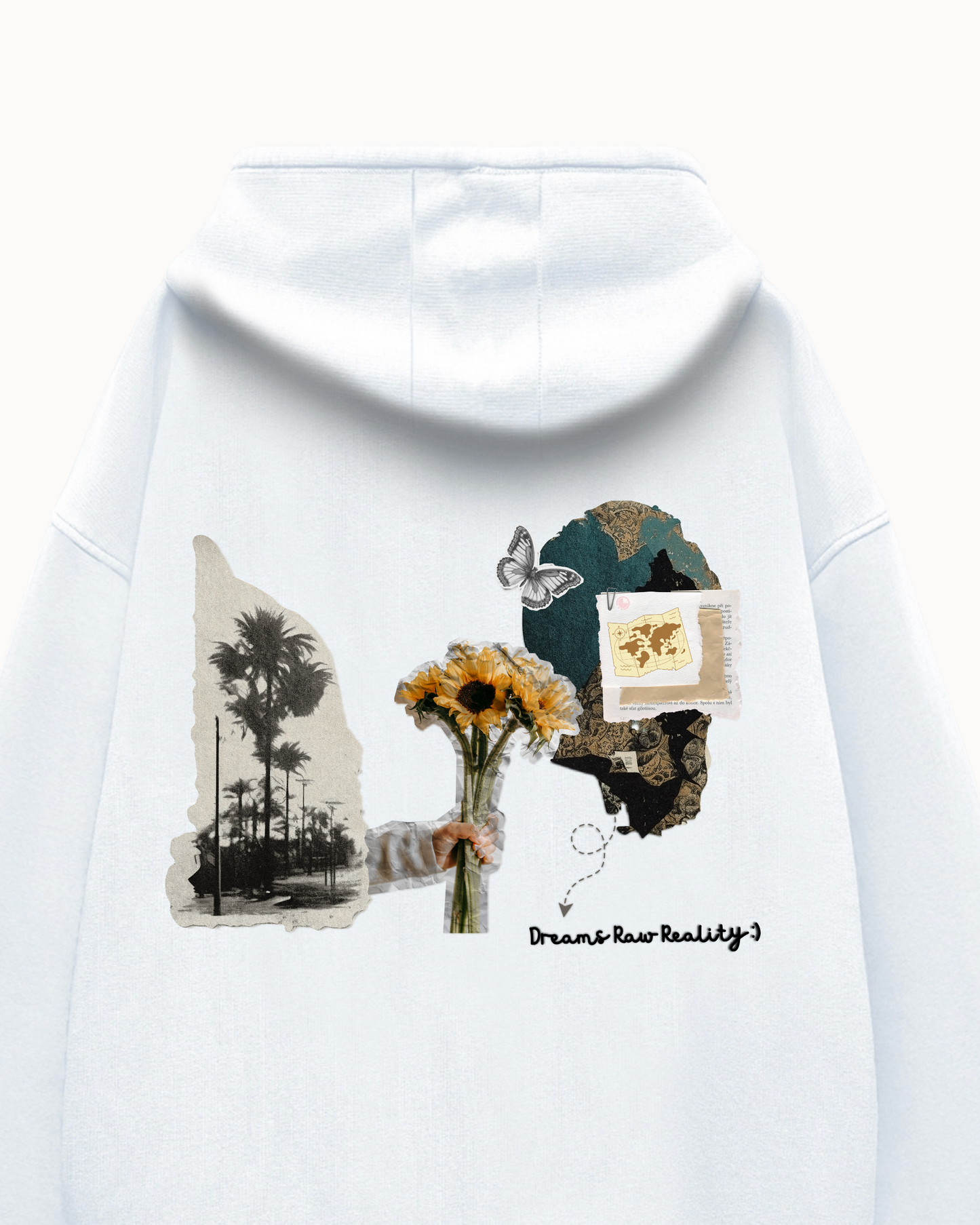 Dreams Raw Reality Oversized Hoodie