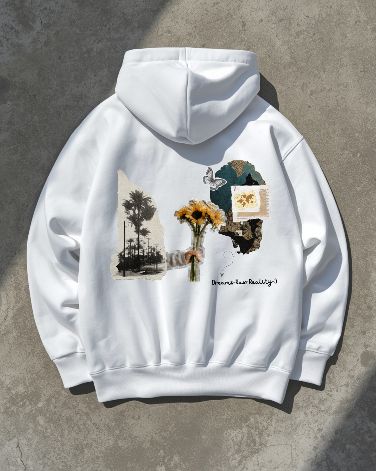 Dreams Raw Reality Oversized Hoodie