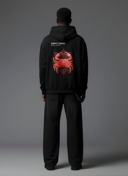 Zodiac Cancer Oversized Hoodie