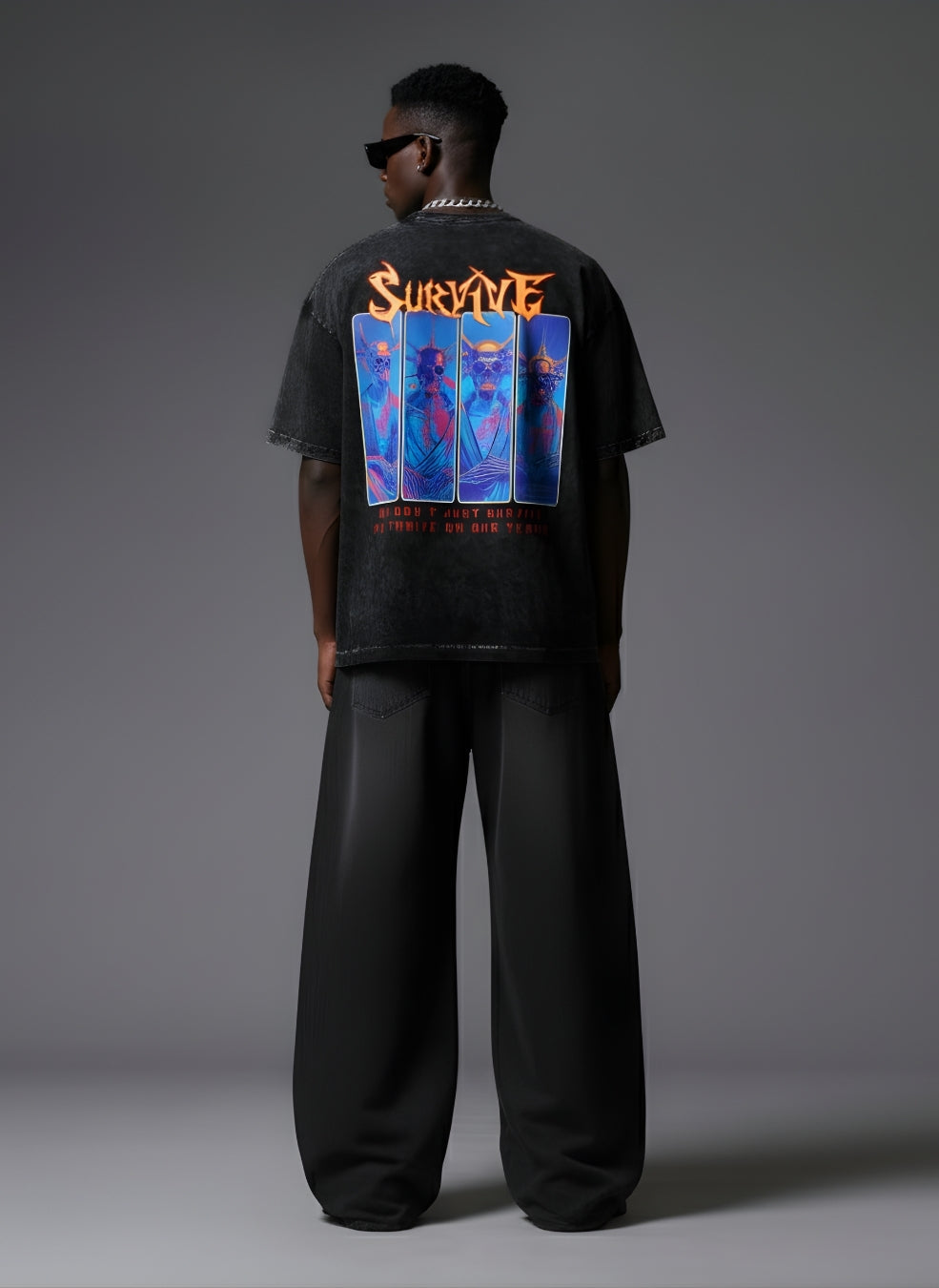 SURVIVE OVERSIZED T-SHIRT