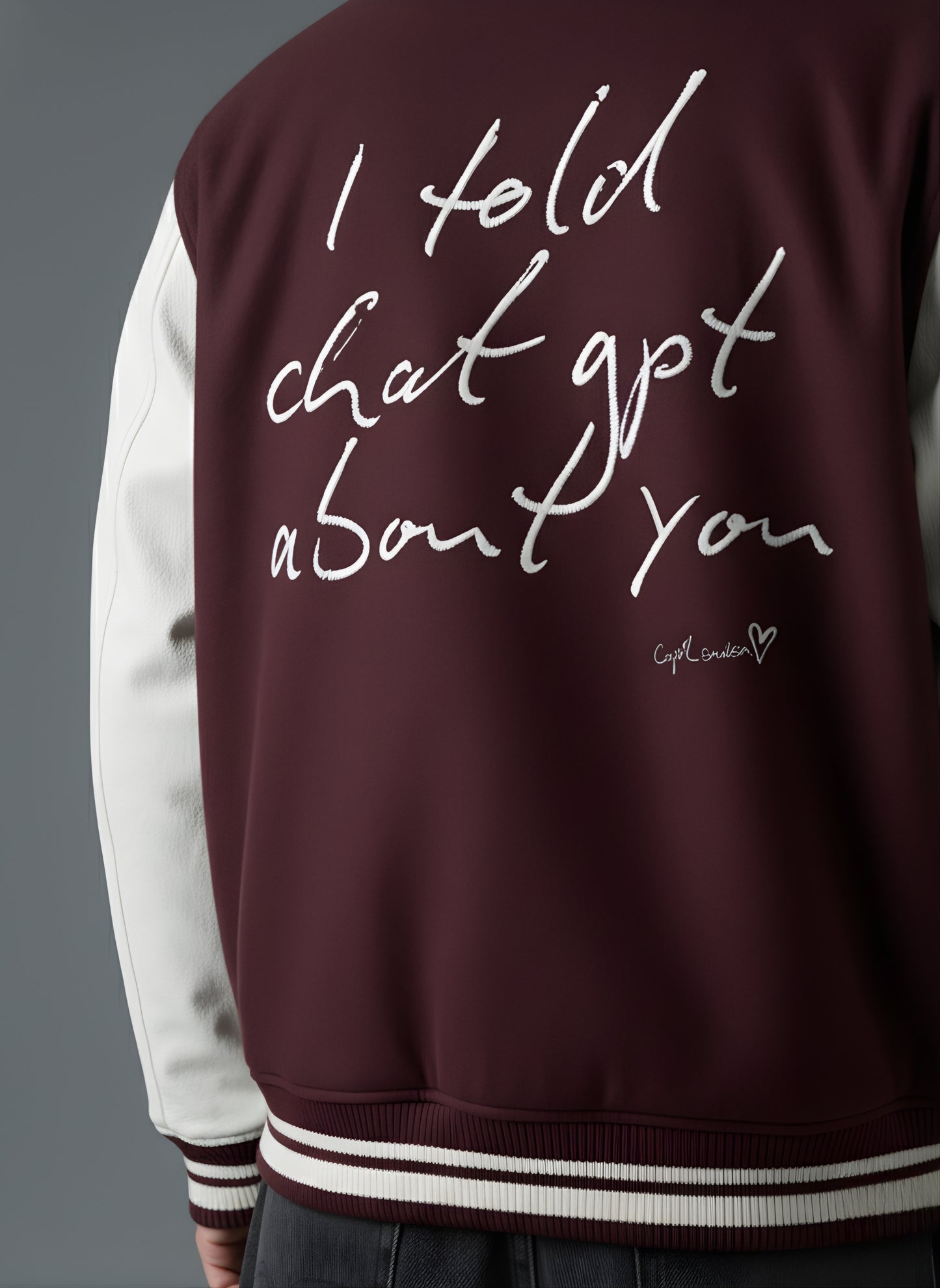 I told chat gpt Varsity Jacket
