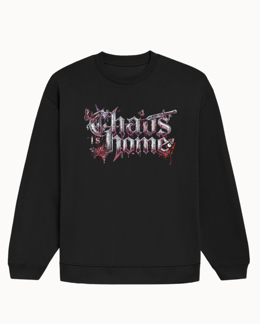Chaos Is Home Oversized Sweatshirt