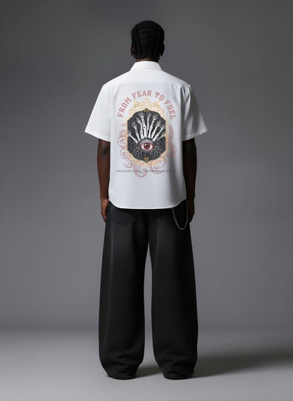 FEAR TO FUEL WHITE SHIRT