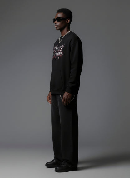 Chaos Is Home Oversized Sweatshirt