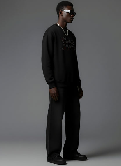 Chaos Is Home Oversized Sweatshirt