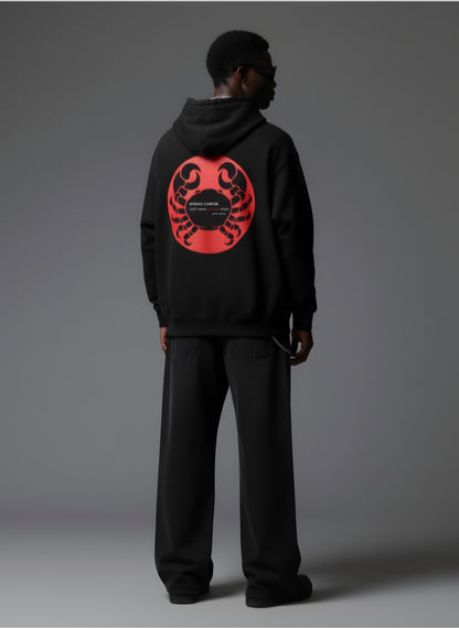 Red Orbit Cancer Oversized Hoodie