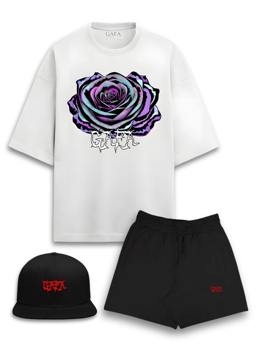 Feminine Flame: Rose for Rose, Short, Cap
