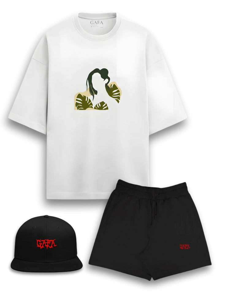 Feminine Flame: Face Of Love, Short, Cap
