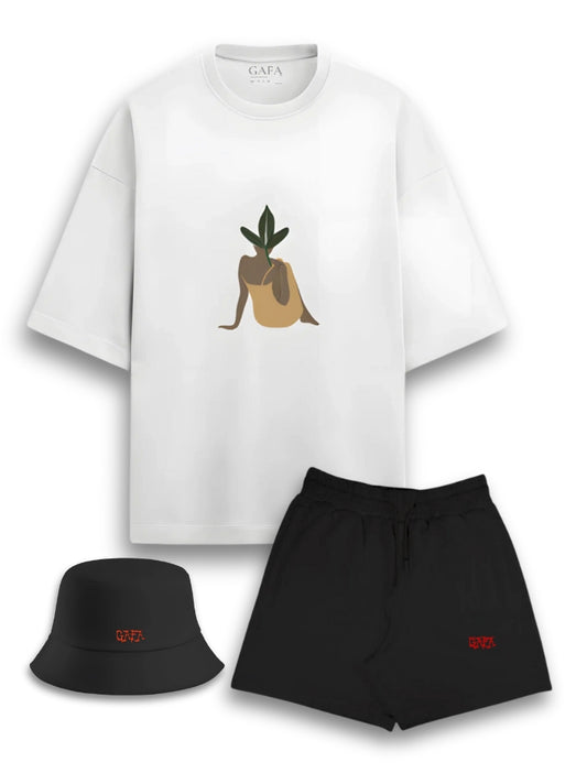 Feminine Flame: Bright Night, Short, Hat