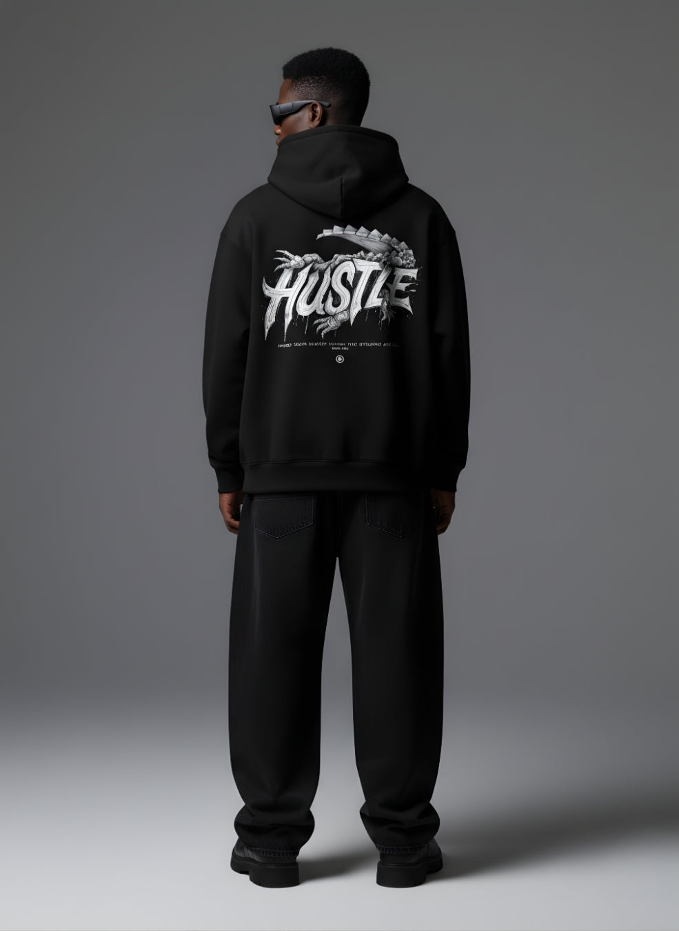 Hustle Oversized Hoodie