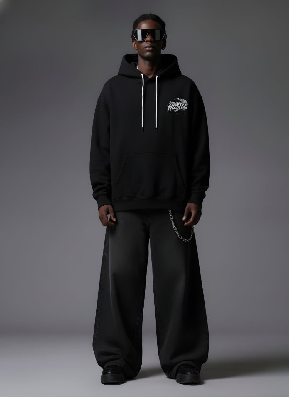 Hustle Oversized Hoodie