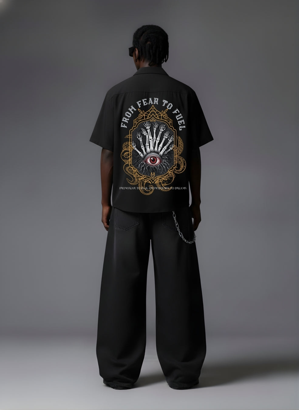 FEAR TO FUEL BLACK SHIRT