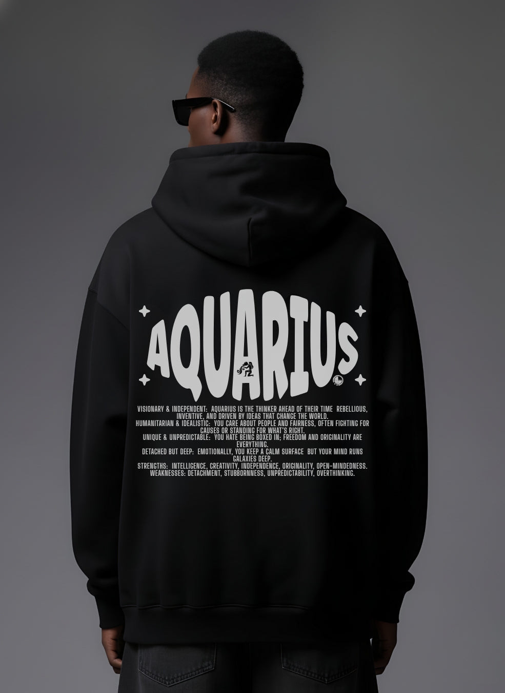 Aquarius Oversized Hoodie