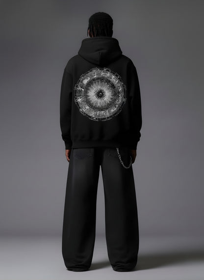 Eclipse Zodiac Oversized Hoodie