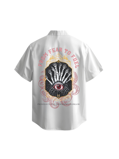 FEAR TO FUEL WHITE SHIRT