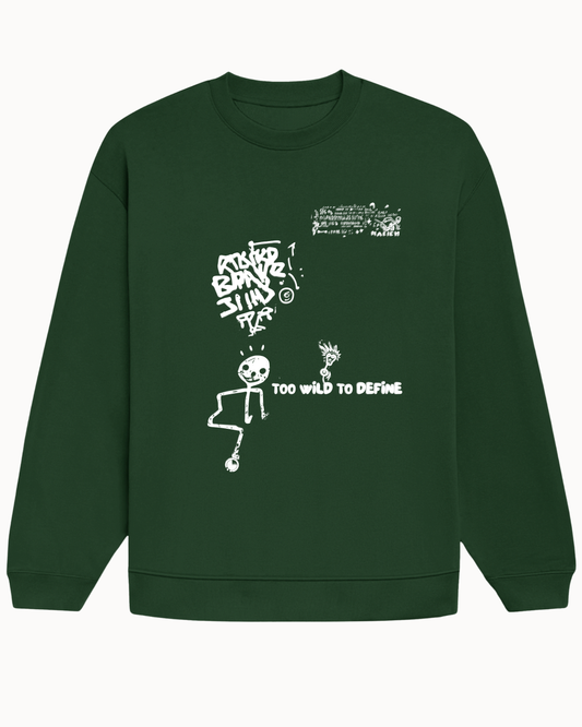 TOO WHITE Oversized Sweatshirt