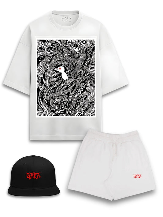 Urban Flex: Black Bird, Short, Cap