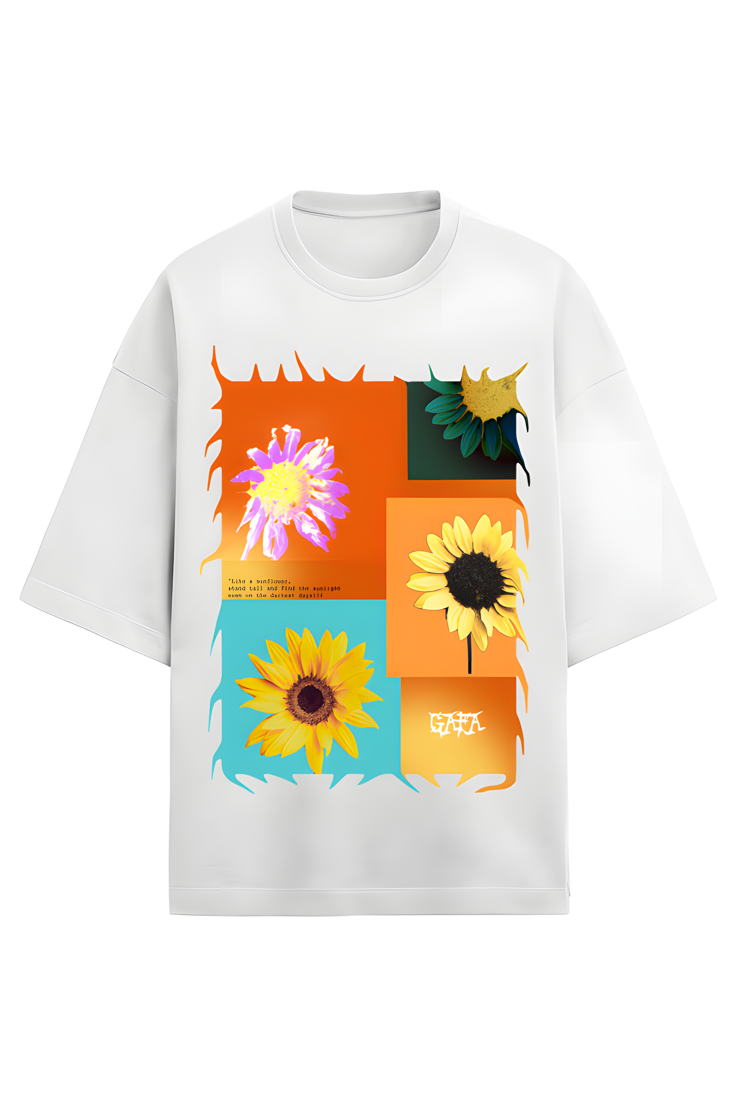 Feminine Flame: Sunflower, Short, Hat